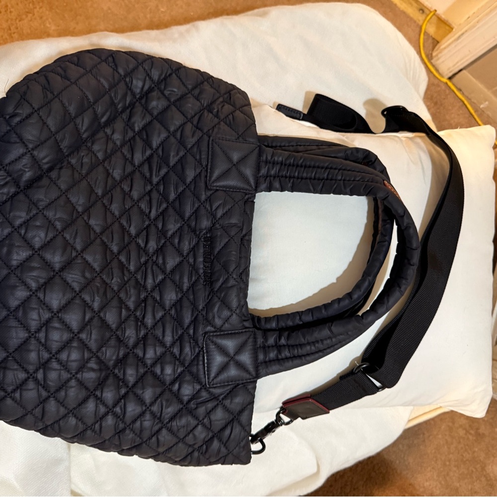 MZ Wallace Black Small Metro Deluxe Tote - Picture 2 of 16